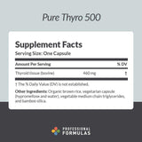 Professional Formulas Pure Thyro 500
