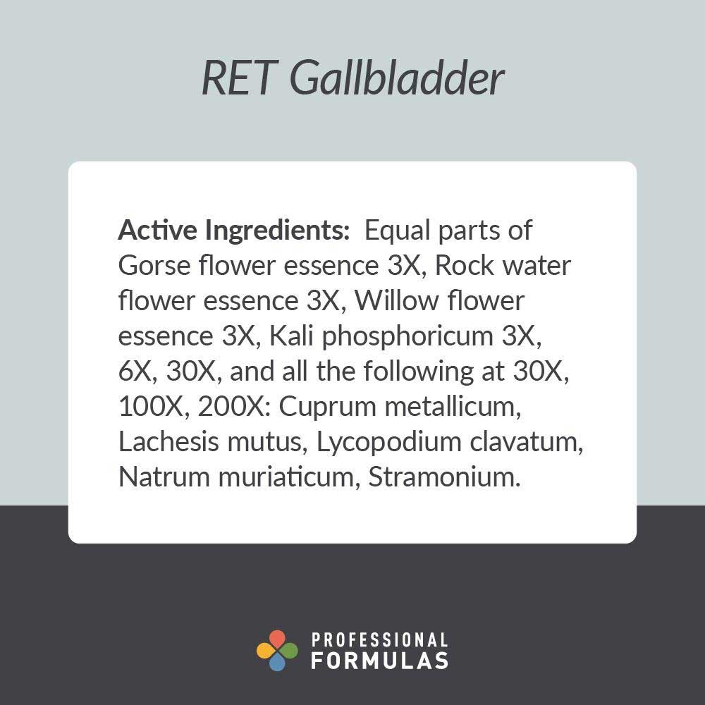 Professional Formulas RET Gallbladder