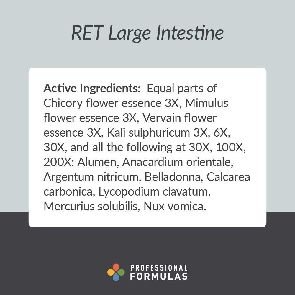 Professional Formulas RET Large Intestine