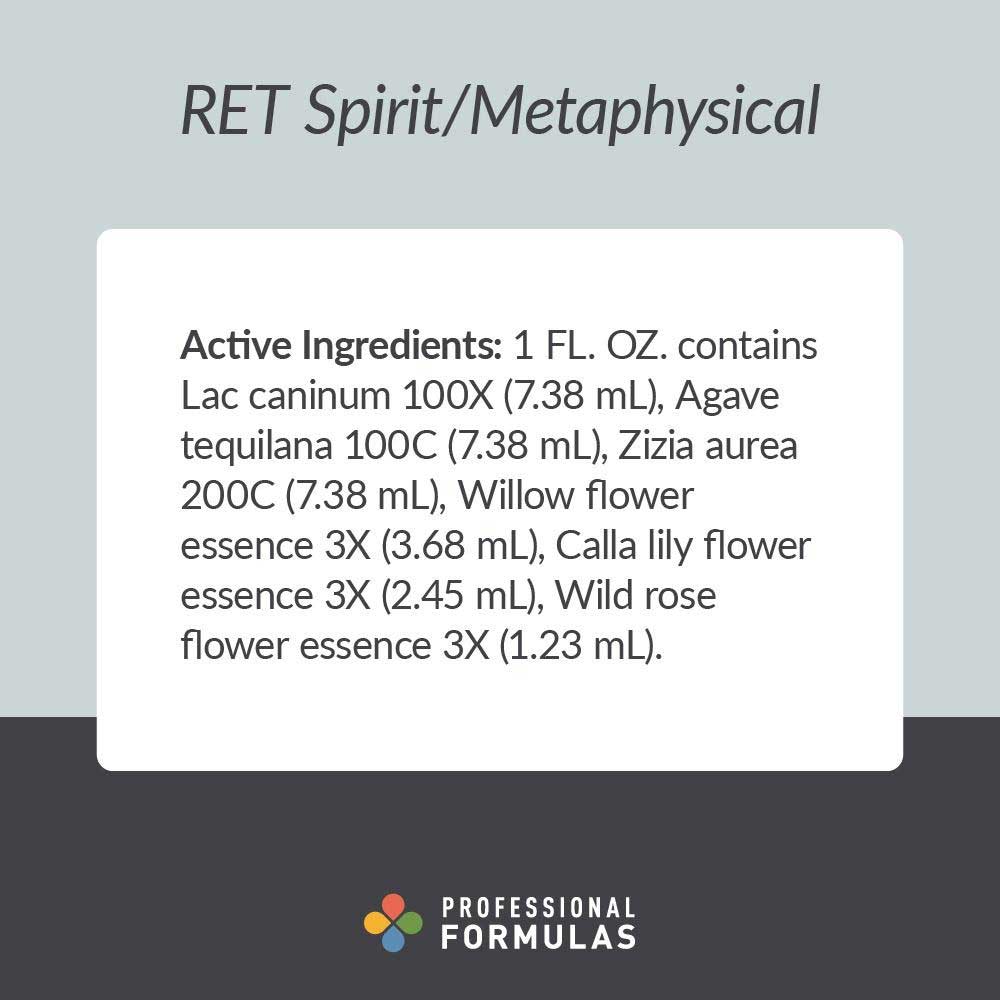 Professional Formulas RET Spirit/Metaphysical