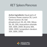 Professional Formulas RET Spleen/Pancreas