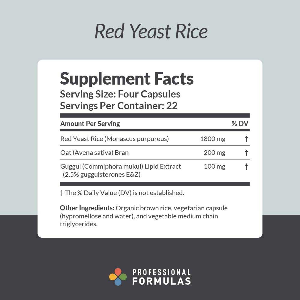 Professional Formulas Red Yeast Rice