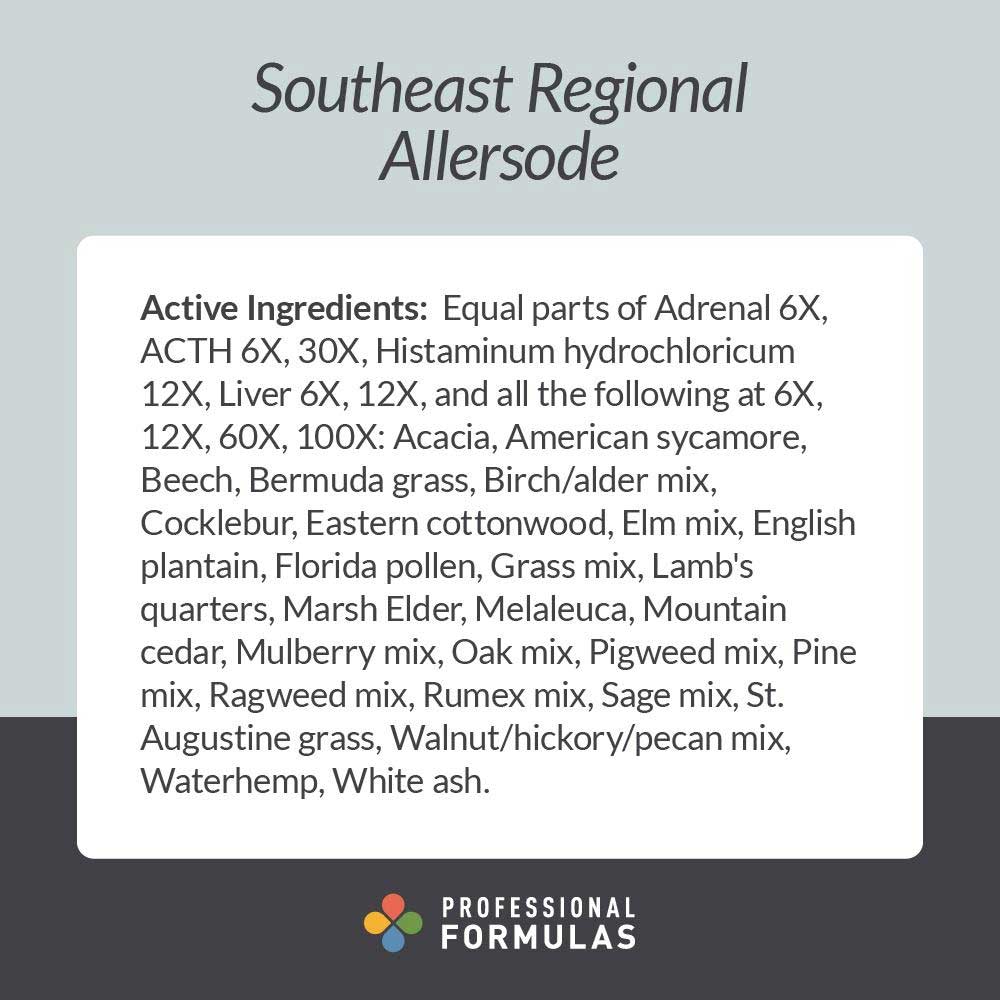 Professional Formulas Southeast Regional Allersode