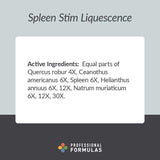 Professional Formulas Spleen Stim Liquescence