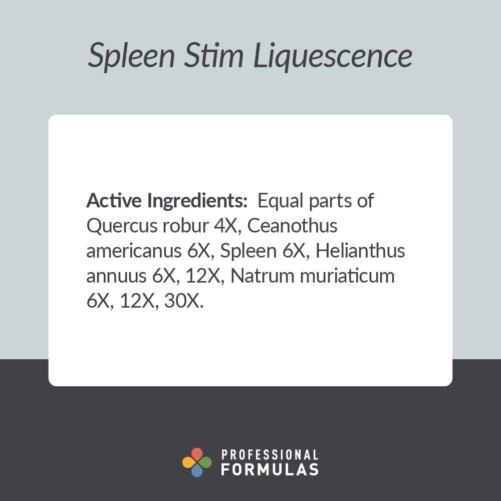 Professional Formulas Spleen Stim Liquescence