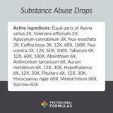 Professional Formulas Substance Abuse Drops