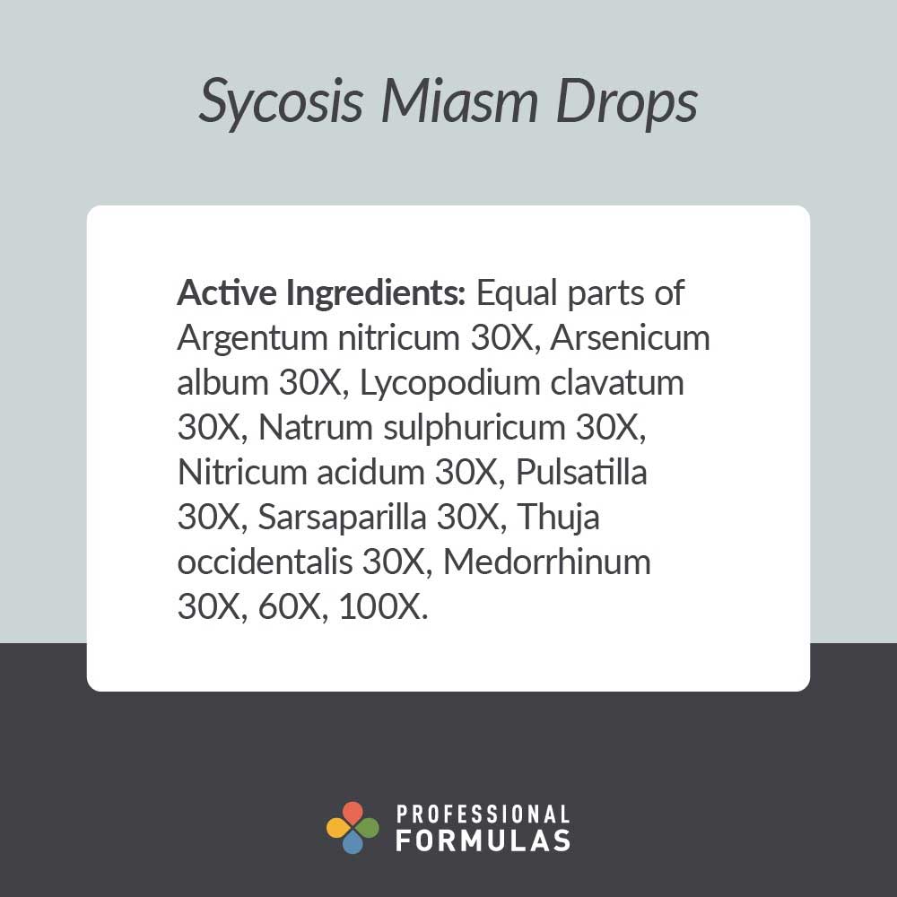 Professional Formulas Sycosis Miasm Drops
