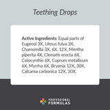 Professional Formulas Teething Drops