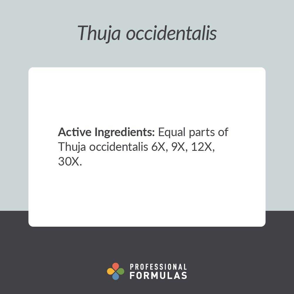 Professional Formulas Thuja (Thuja occidentalis)