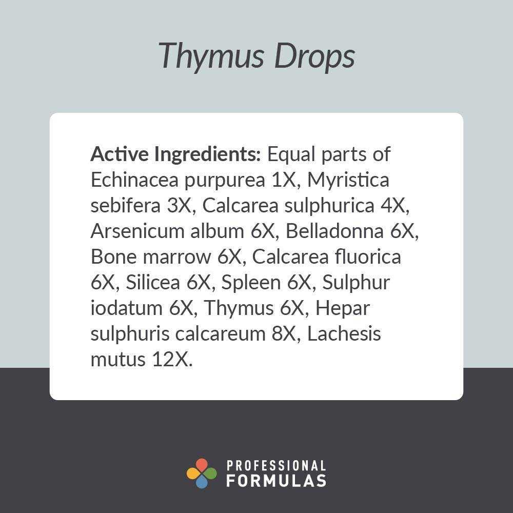 Professional Formulas Thymus Drops