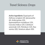 Professional Formulas Travel Sickness Drops