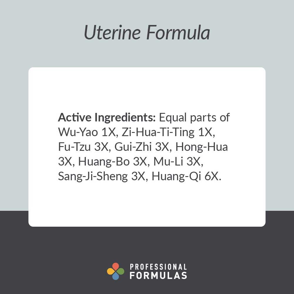 Professional Formulas Uterine Formula