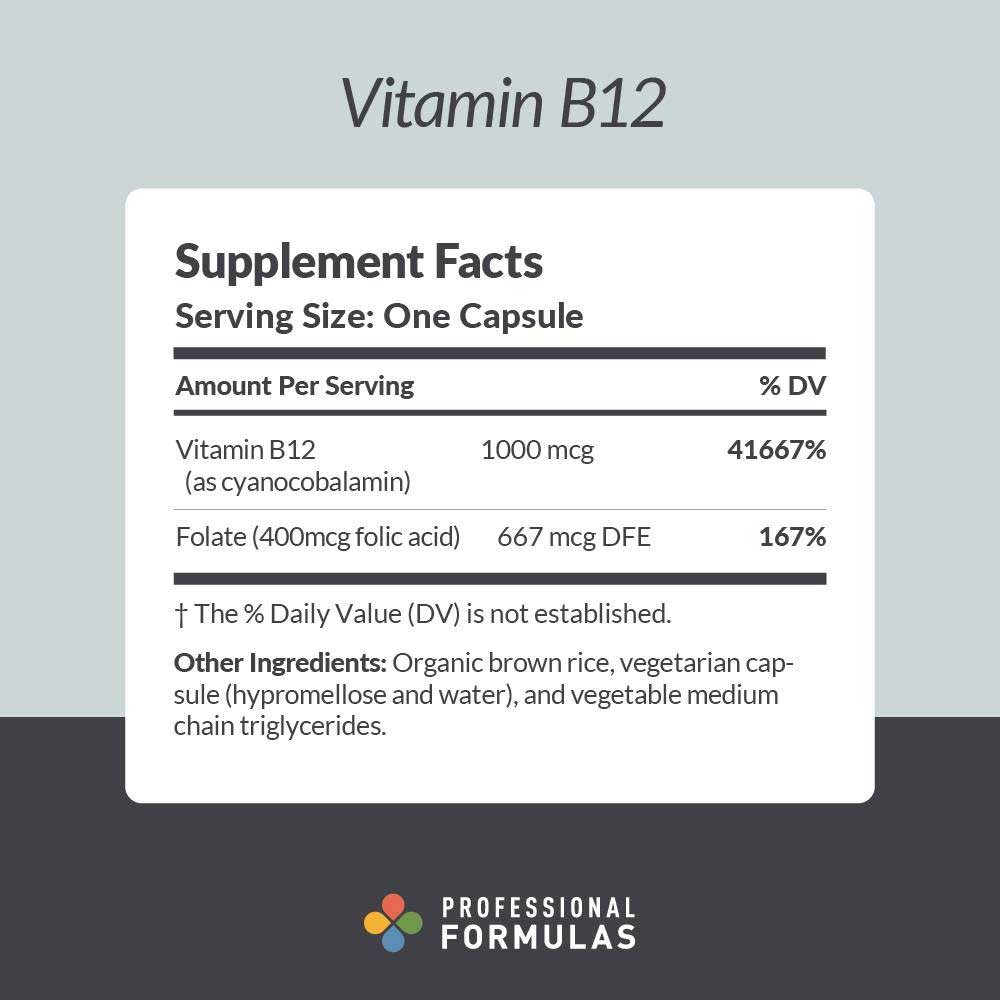 Professional Formulas Vitamin B12