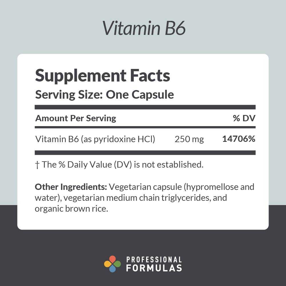 Professional Formulas Vitamin B6