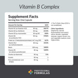 Professional Formulas Vitamin B Complex