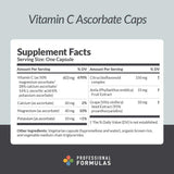 Professional Formulas Vitamin C Ascorbate Caps