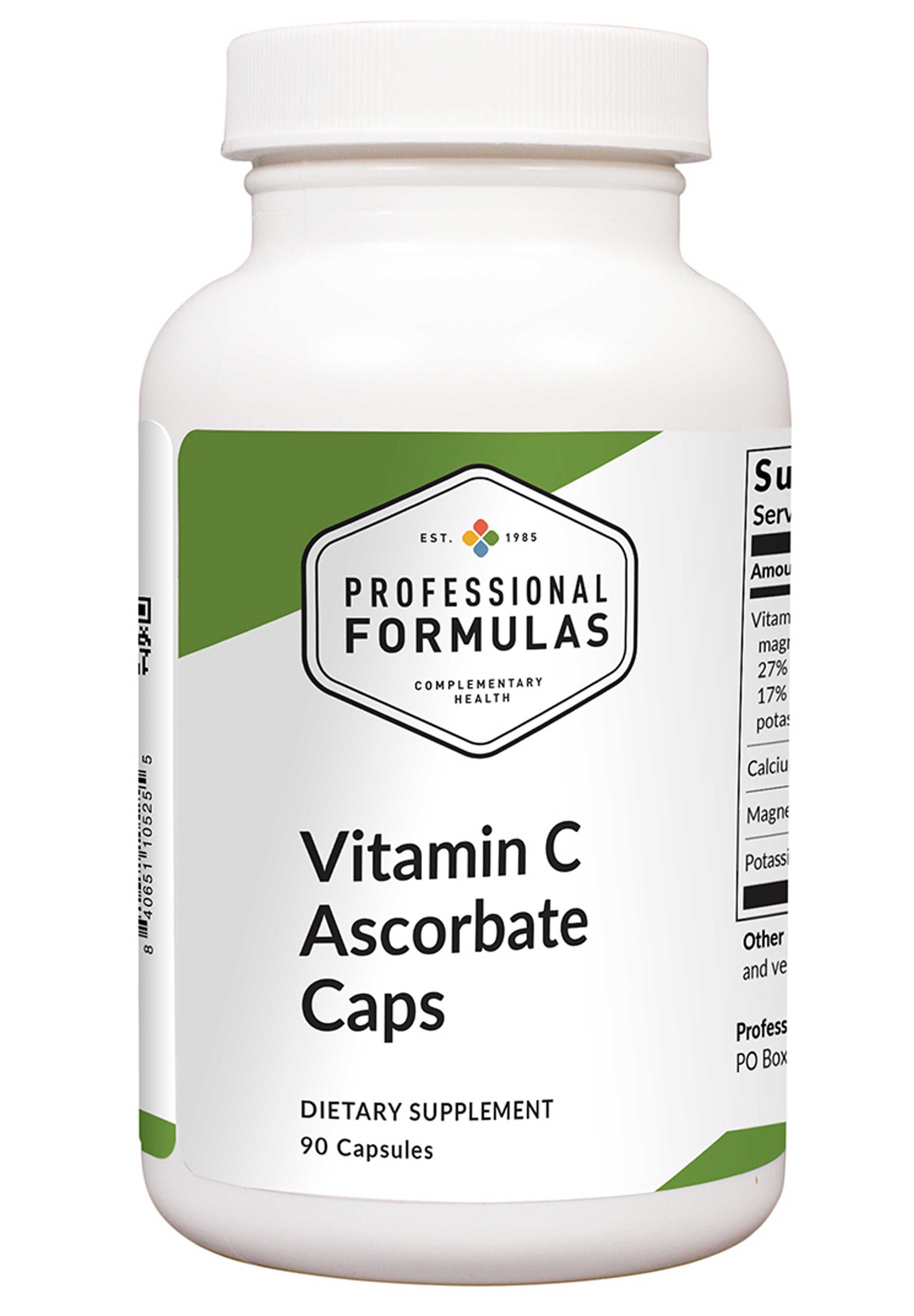 Professional Formulas Vitamin C Ascorbate Caps