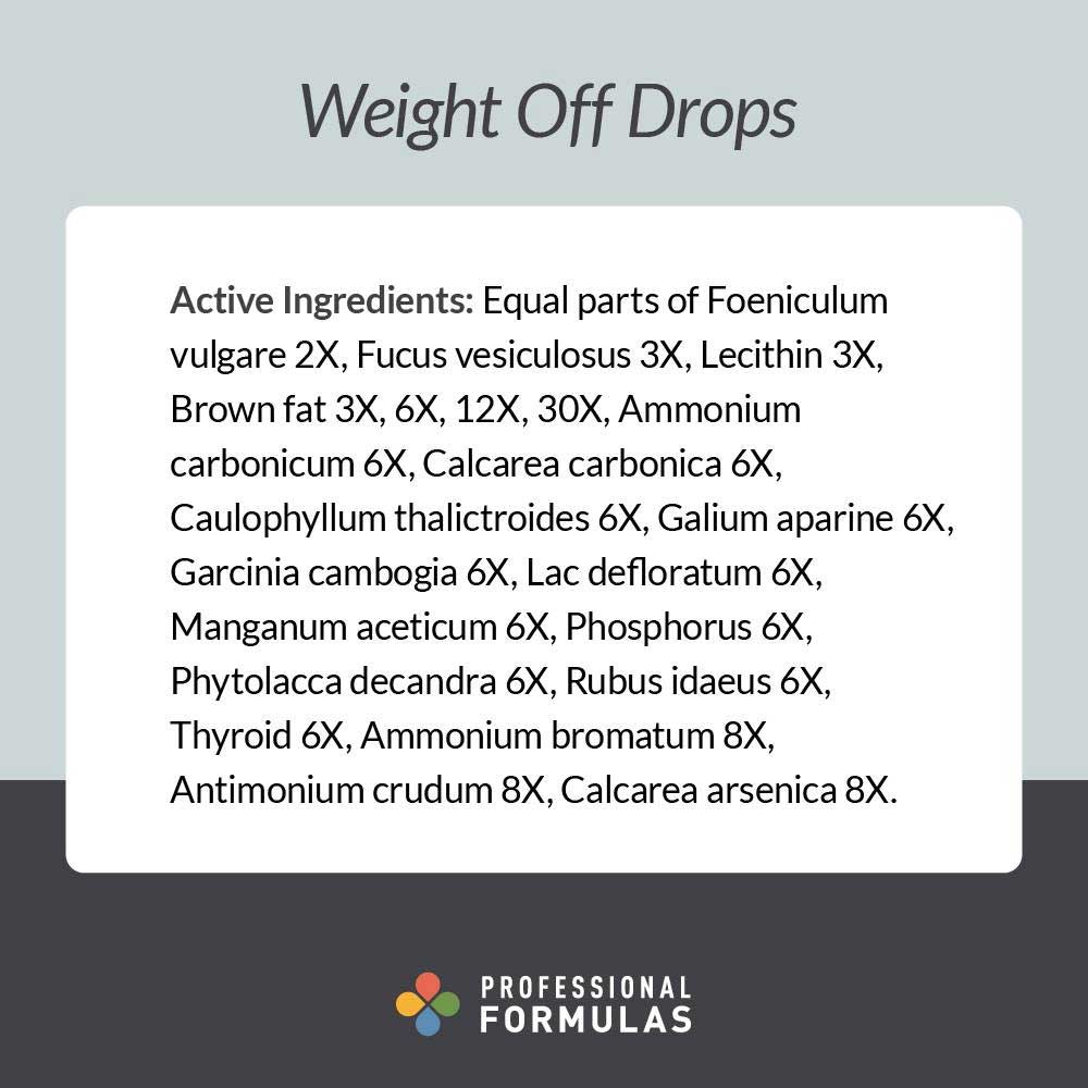 Professional Formulas Weight Off Drops