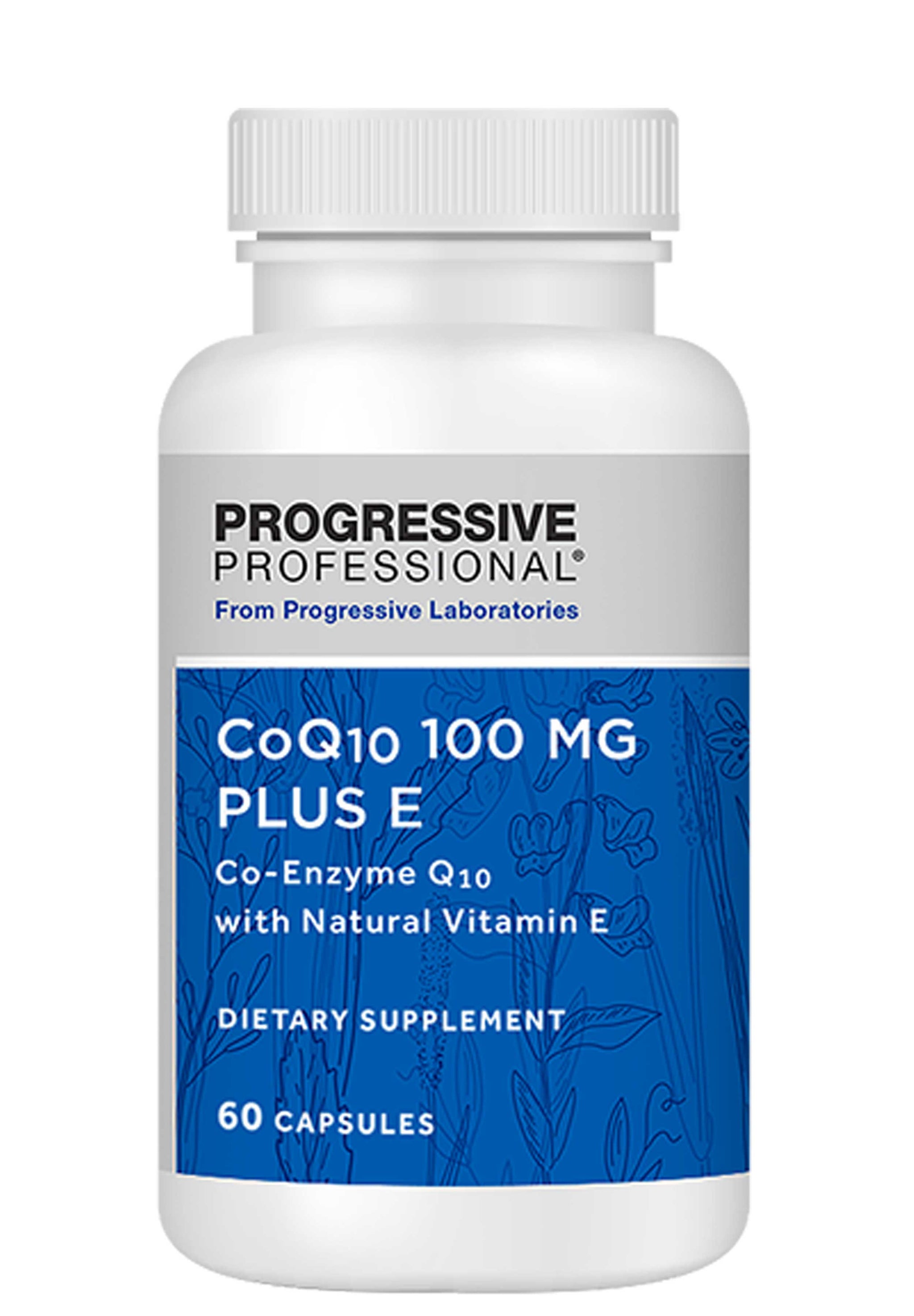 Progressive Laboratories CoQ10 100mg Plus E