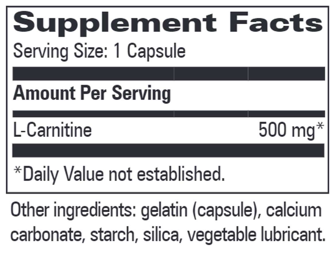 Progressive Laboratories L-Carnitine 500