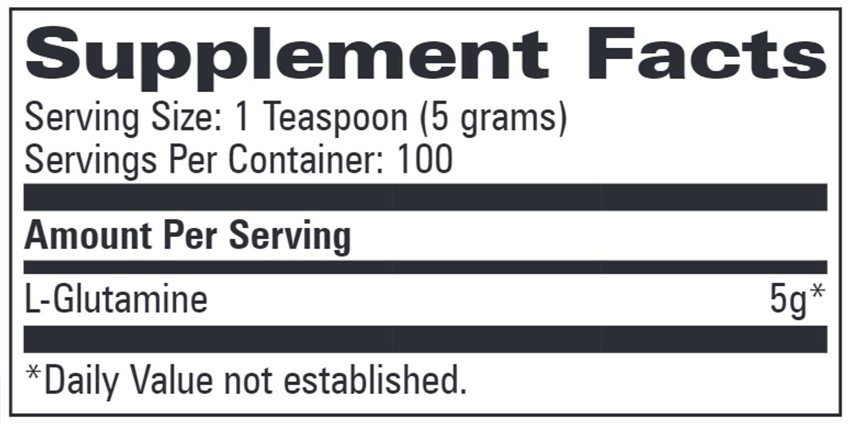 Progressive Laboratories L-Glutamine Powder