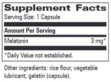 Progressive Laboratories Melatonin 3 mg