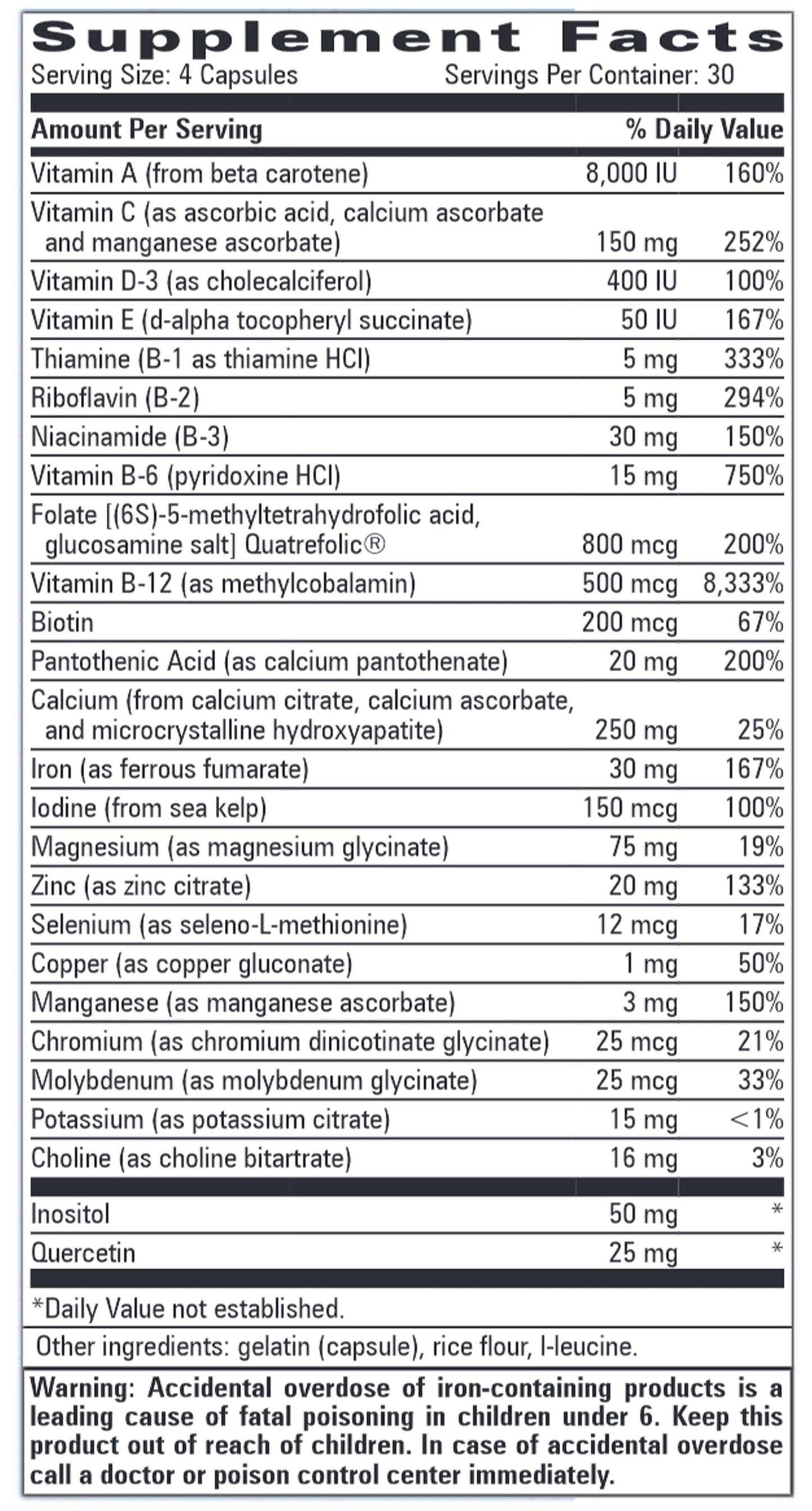 Progressive Laboratories Prenatal Multiple