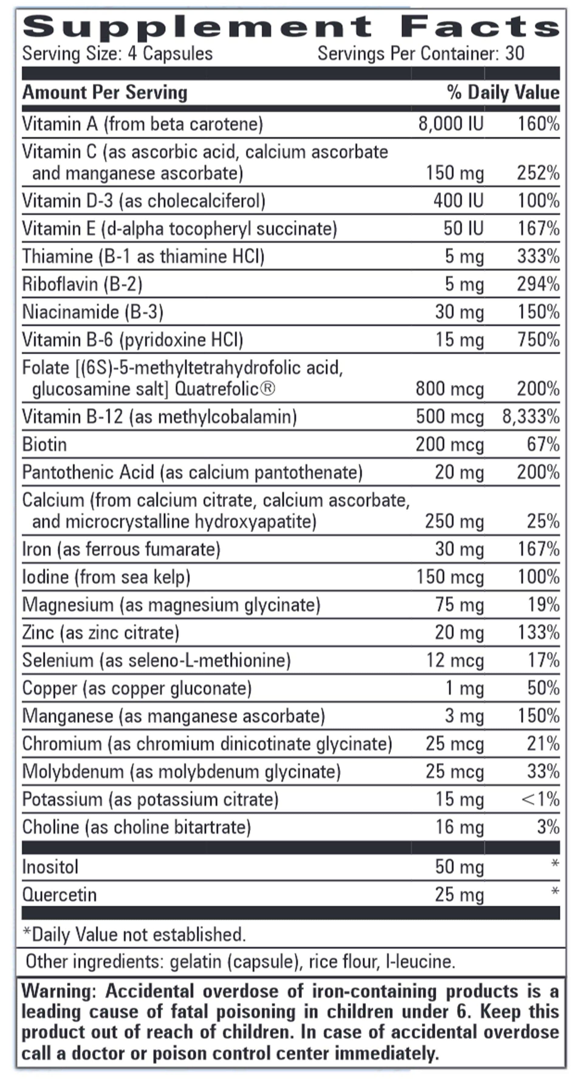 Progressive Laboratories Prenatal Multiple