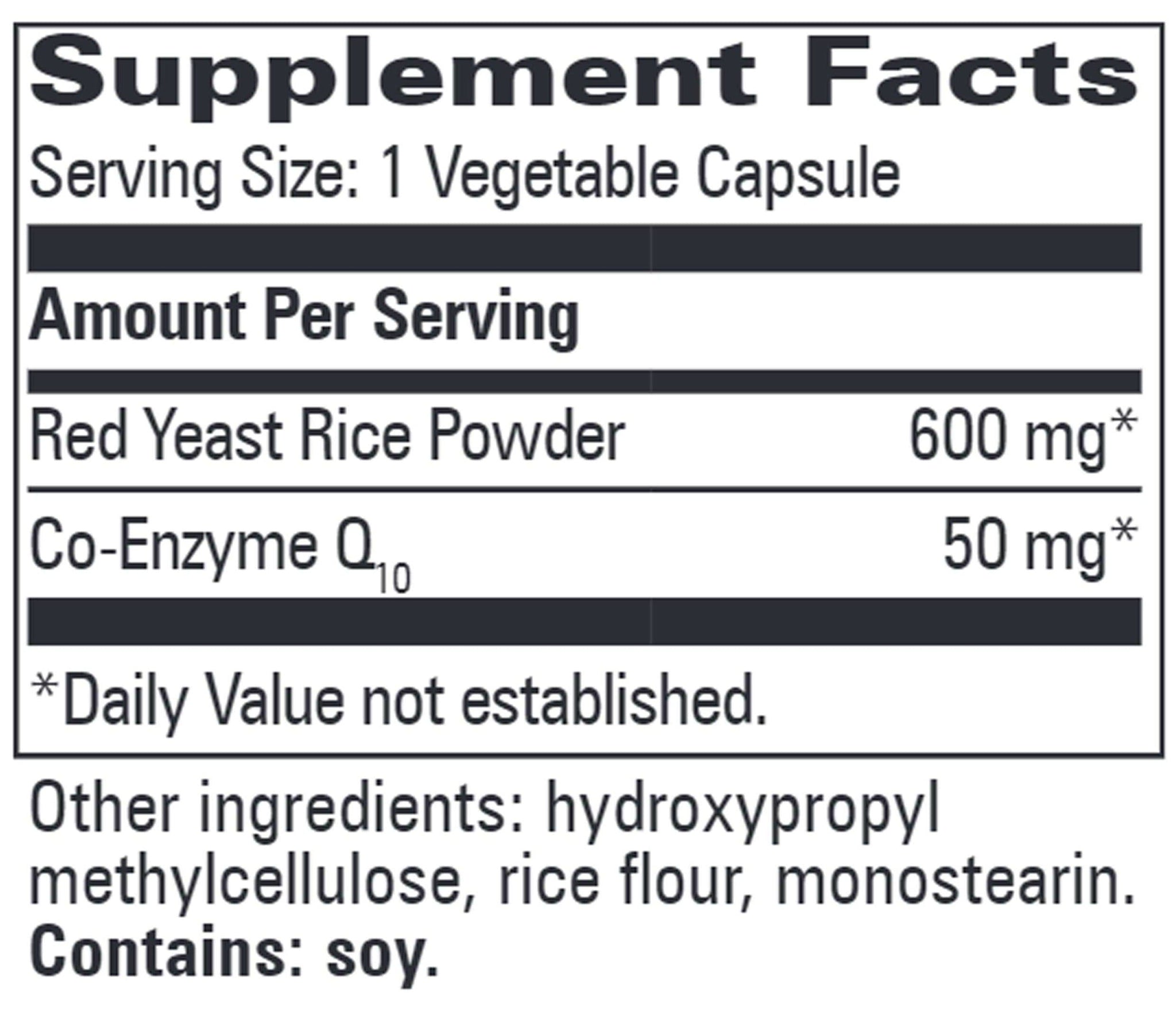 Progressive Laboratories Red Yeast Rice with CoQ10