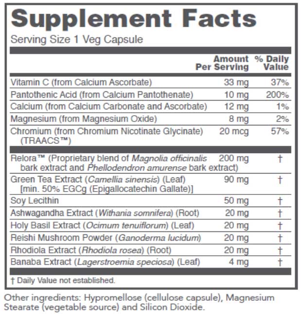 Protocol for Life Balance Adrenal Cortisol Support