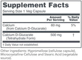 Protocol for Life Balance Calcium D-Glucarate 500 mg