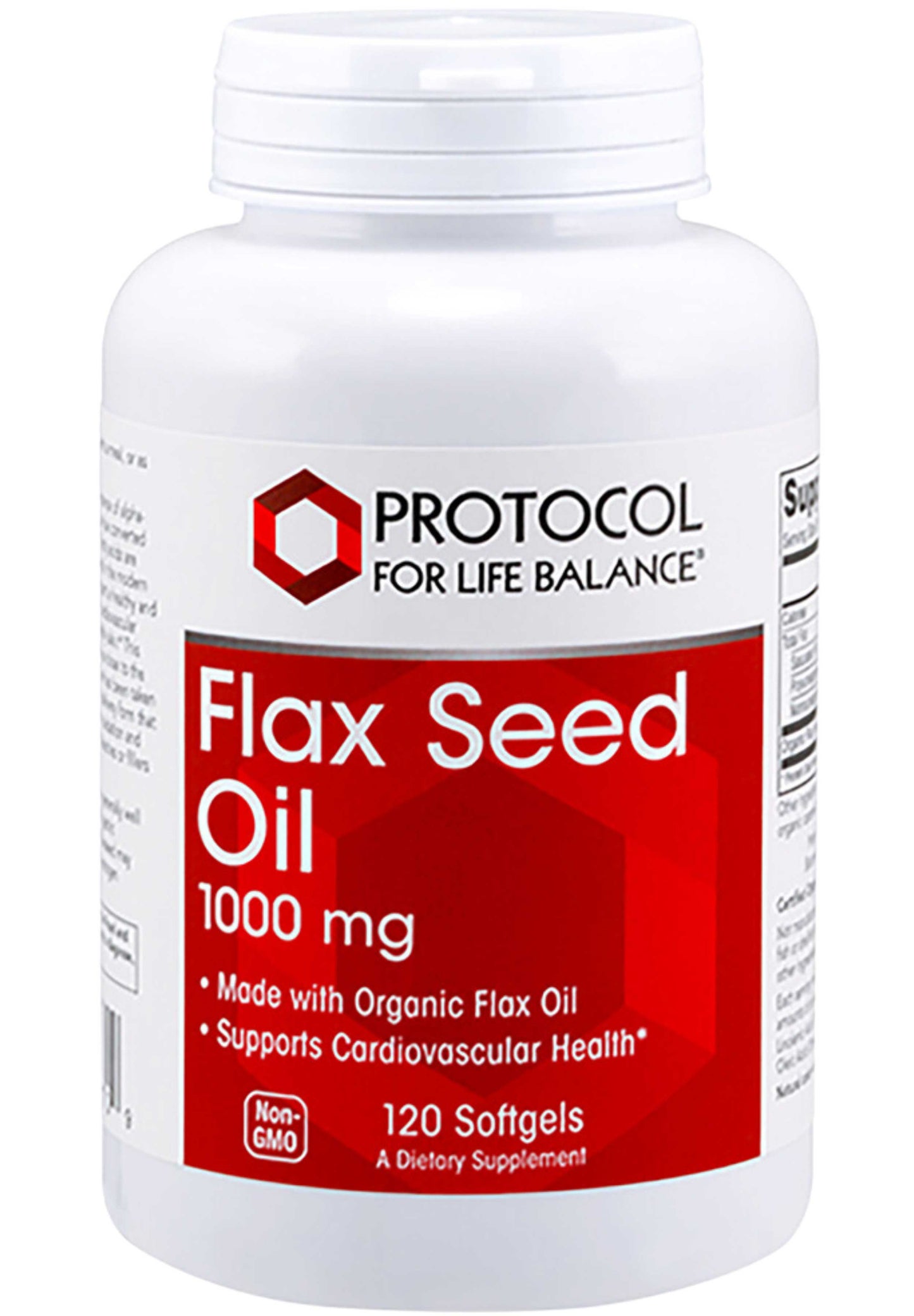 Protocol for Life Balance Flax Seed Oil 1000 mg