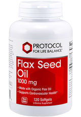 Protocol for Life Balance Flax Seed Oil 1000 mg