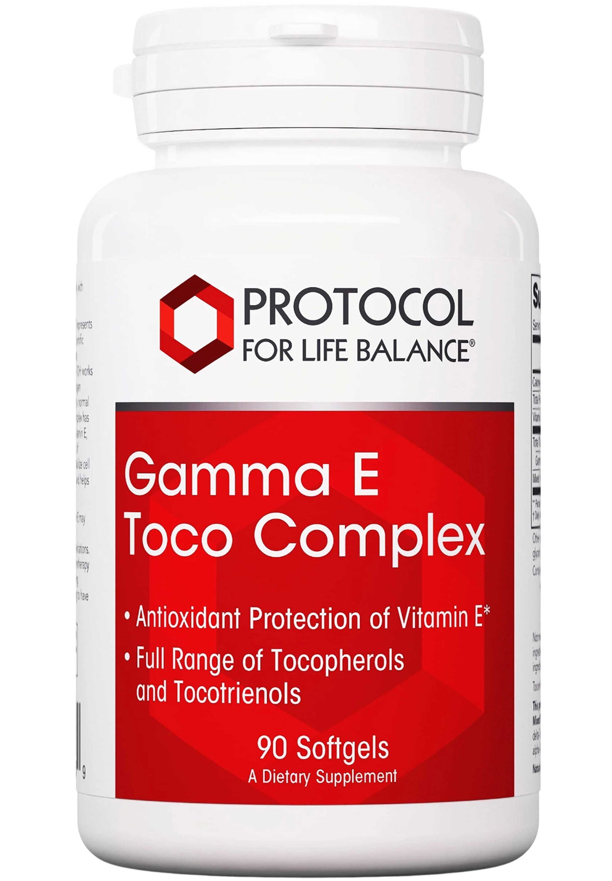 Protocol for Life Balance Gamma E Toco Complex