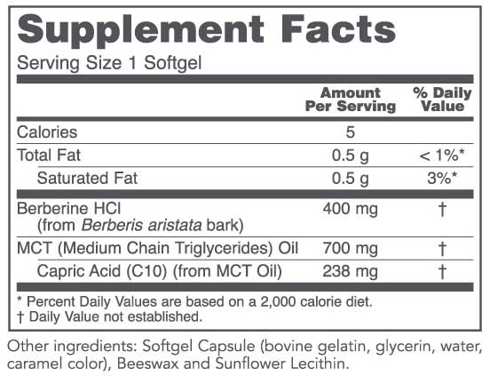 Protocol for Life Balance Glucose Management with Berberine HCl