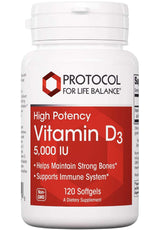 Protocol for Life Balance Vitamin D3 5,000 IU