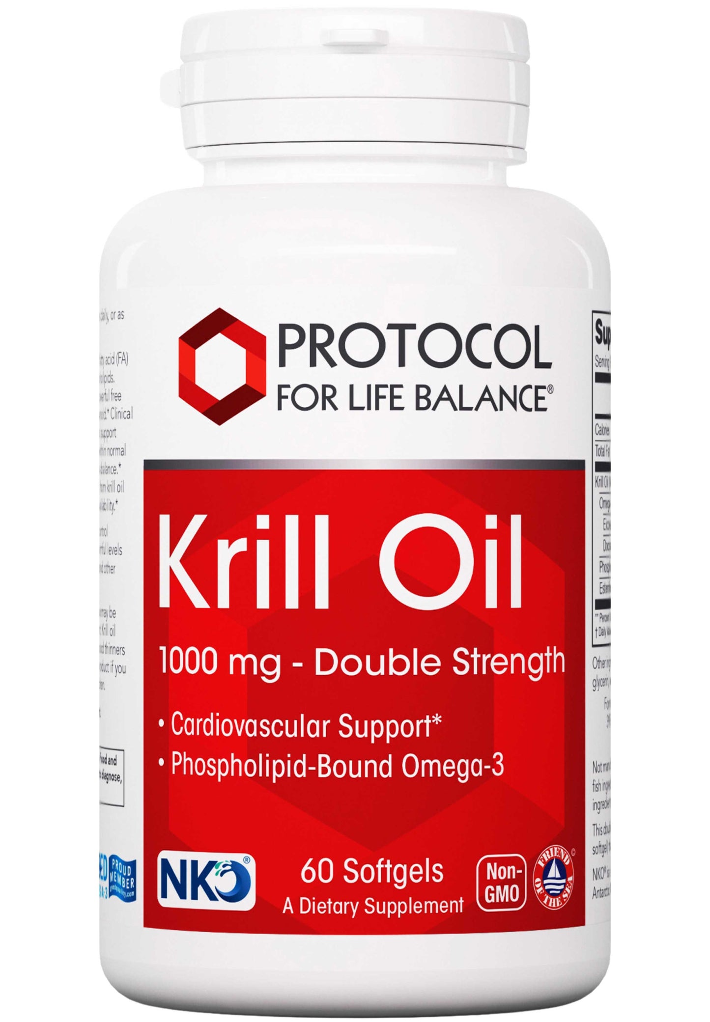 Protocol for Life Balance Krill Oil 1000 mg - Double Strength