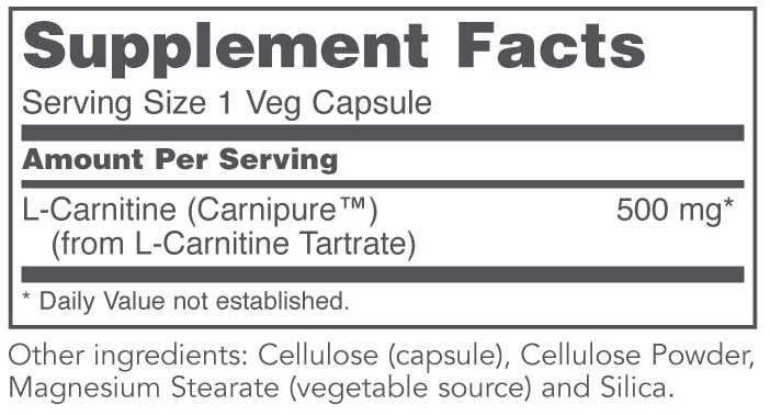 Protocol for Life Balance L-Carnitine