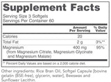Protocol for Life Balance Magnesium Citrate