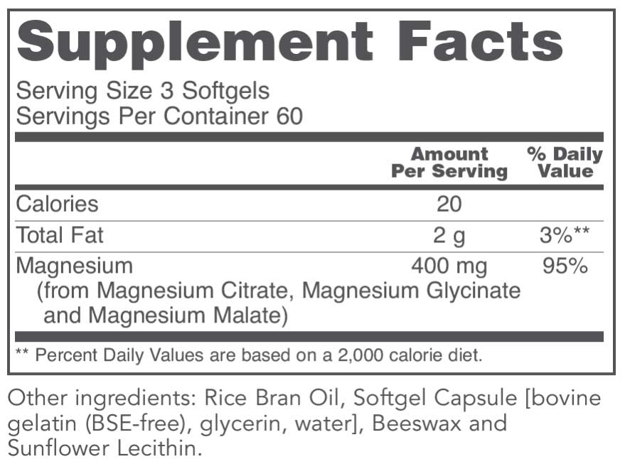 Protocol for Life Balance Magnesium Citrate