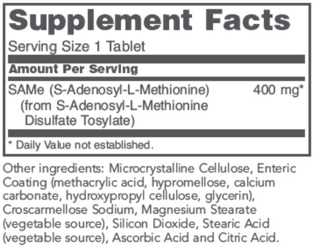 Protocol for Life Balance SAMe