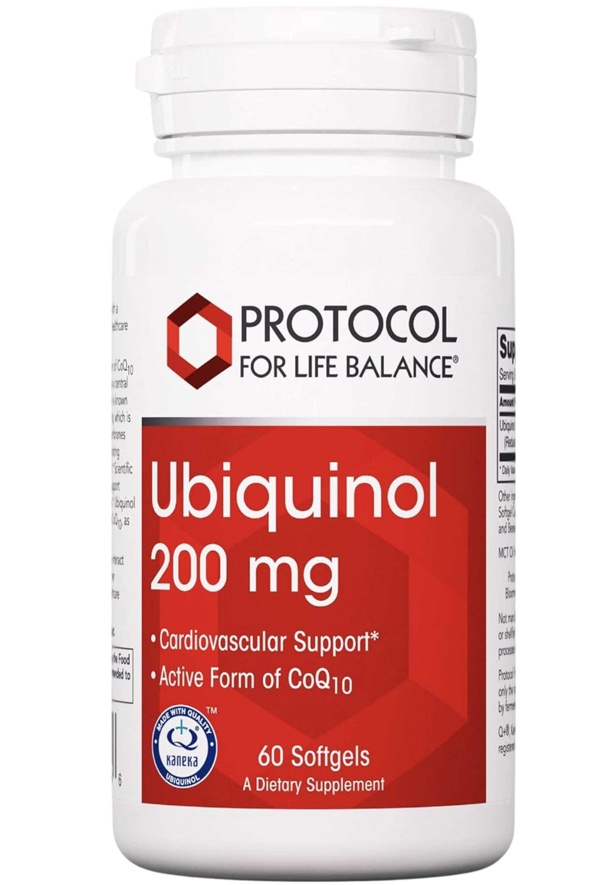 Protocol for Life Balance Ubiquinol