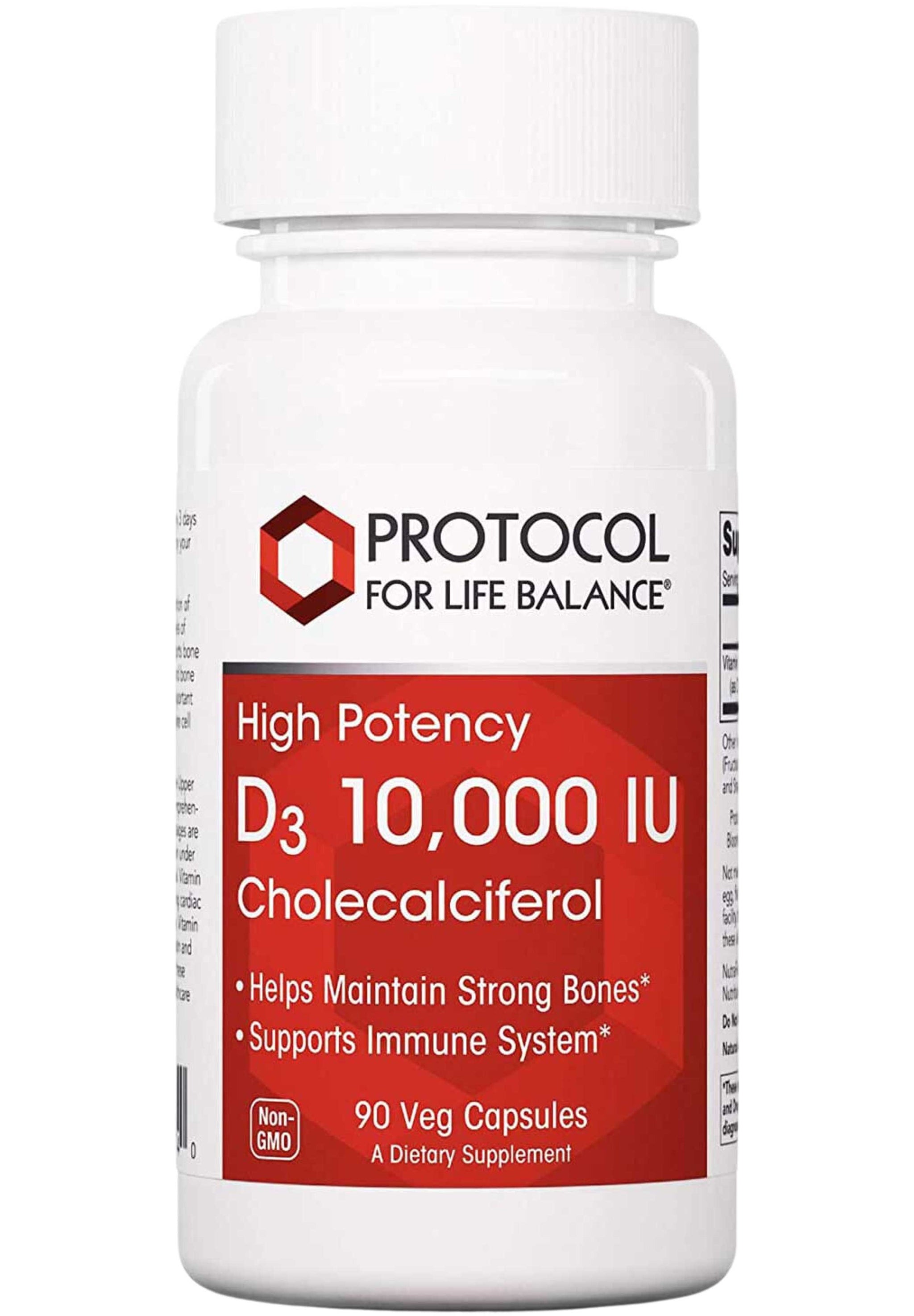 Protocol for Life Balance Vitamin D3 10,000