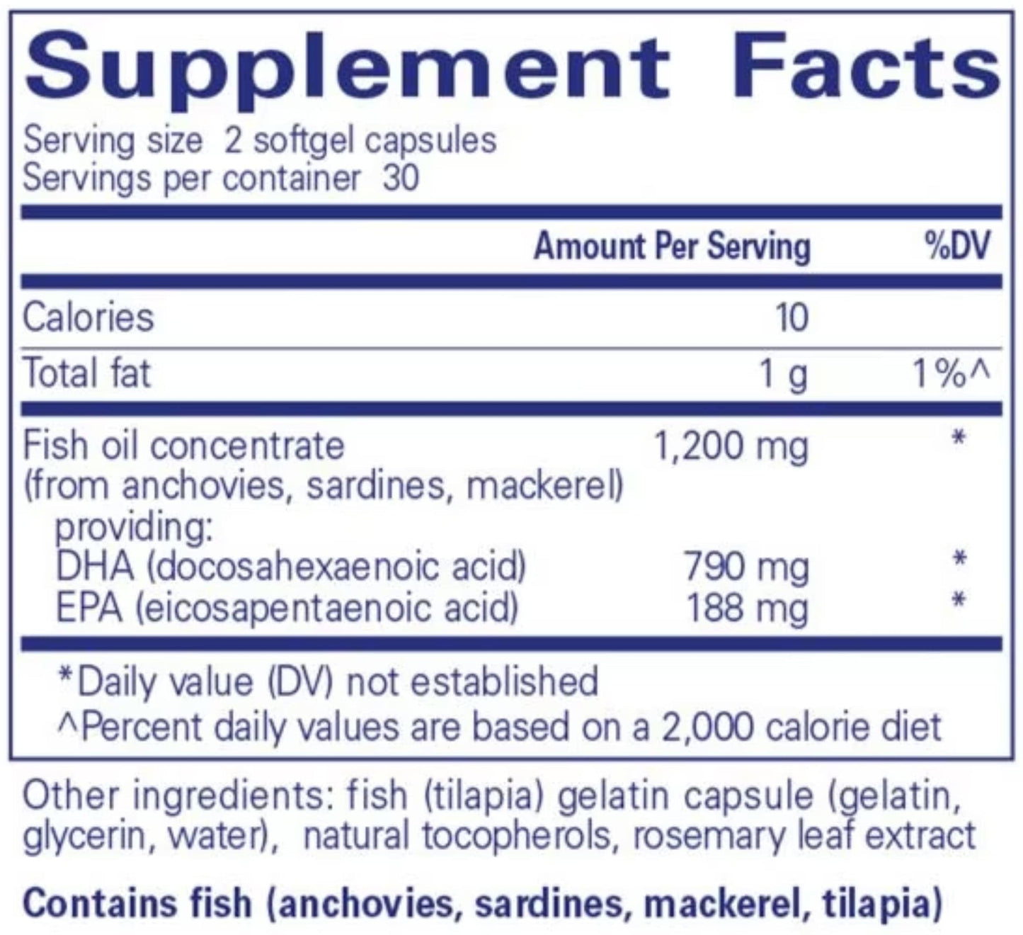 Pure Encapsulations DHA Ultimate