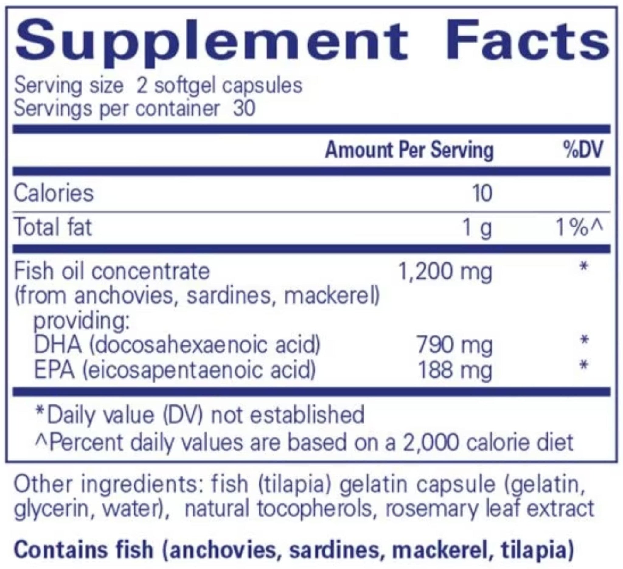 Pure Encapsulations DHA Ultimate
