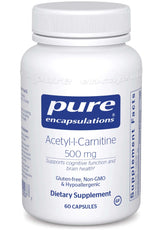 Pure Encapsulations Acetyl-l-Carnitine 500mg