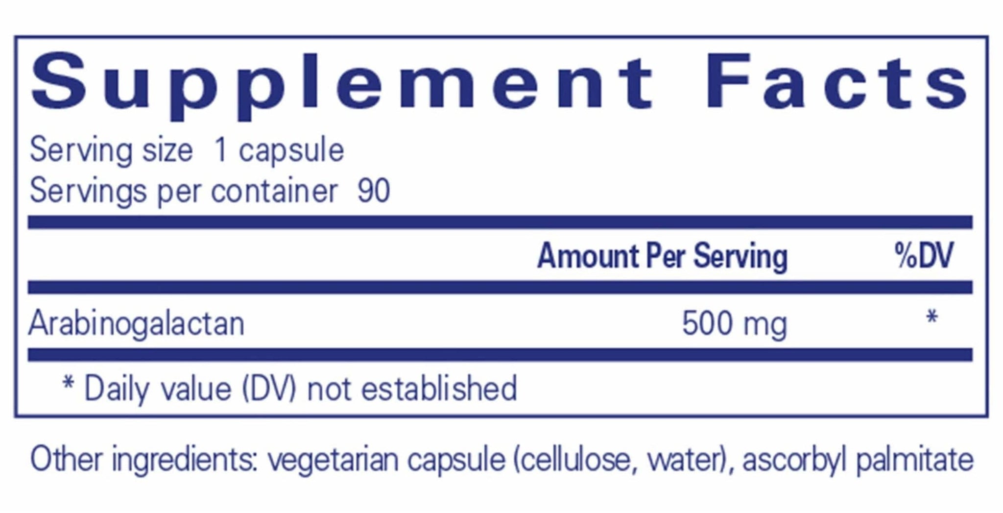 Pure Encapsulations Arabinogalactan