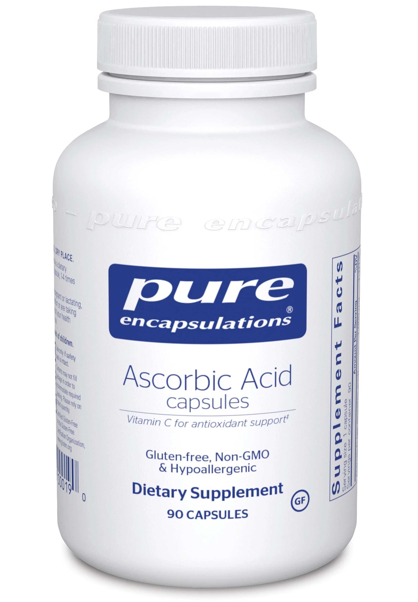 Pure Encapsulations Ascorbic Acid Capsules