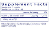 Pure Encapsulations Ascorbic Acid Capsules