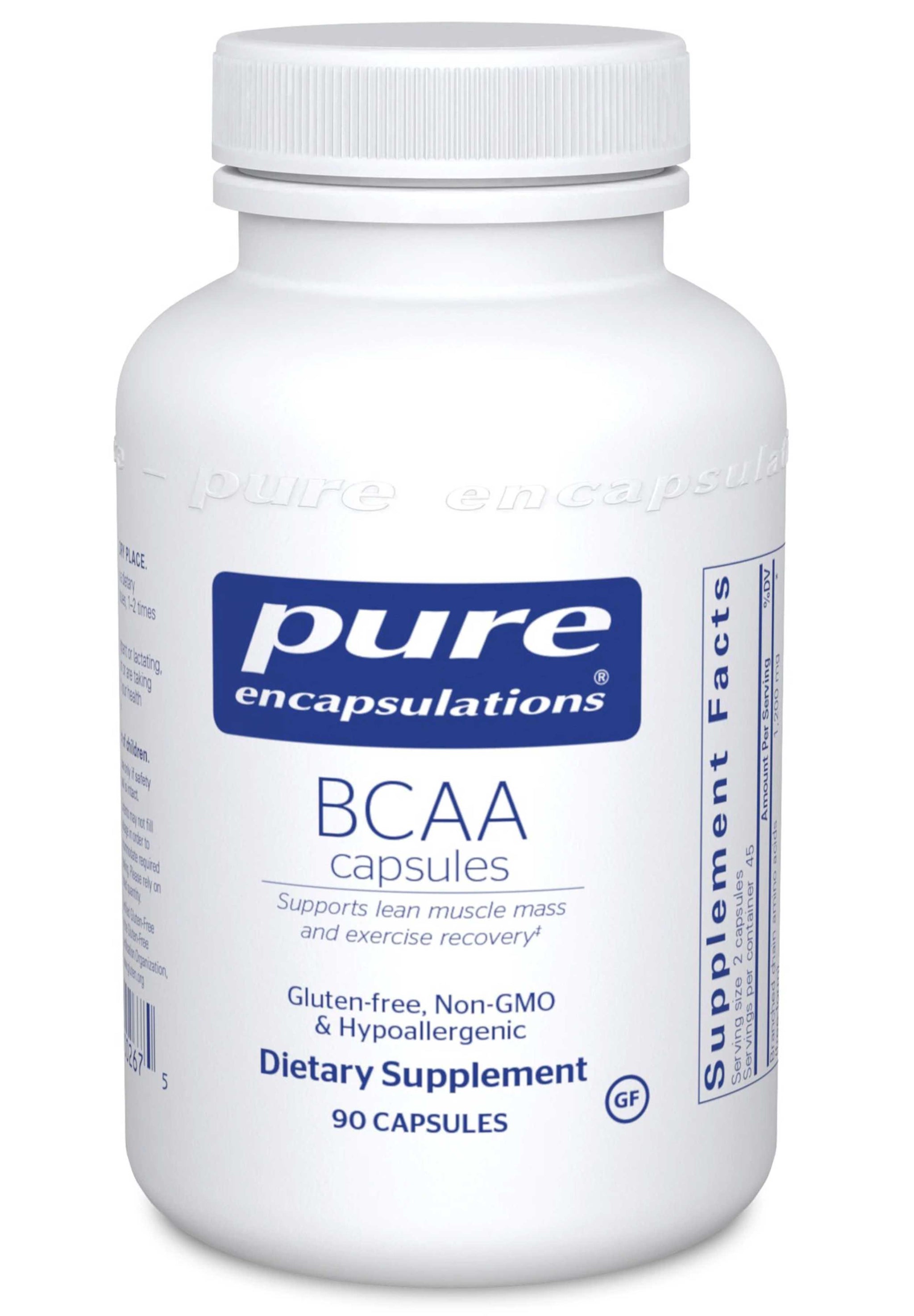 Pure Encapsulations BCAA Capsules